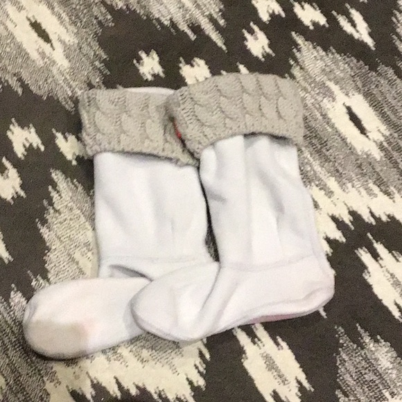 Kids knitted cuff boot socks - Picture 2 of 3